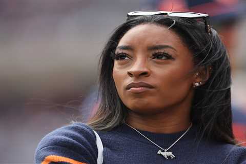 Simone Biles’ social media post ‘good thing guys don’t compete against girls’ resurfaces as Riley..
