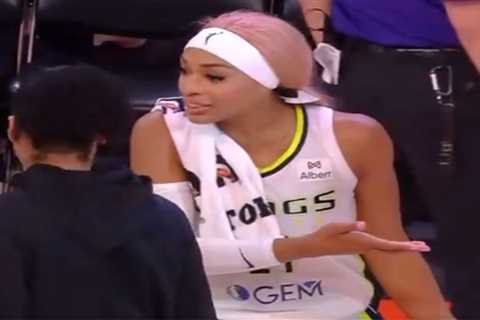 WNBA stars Satou Sabally, Dijonai Carrington have to be separated in tense postgame scene