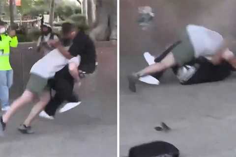 L.A. Cops Arrest Two Men After ICE Protest Body-Slam Video Goes Viral