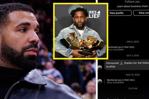 People Are Begging Drake To “Log Off” After He Posted An “Embarrassing” Screenshot Of His DM To A..