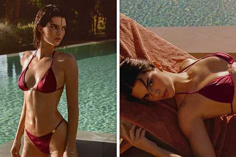 Kendall Jenner Slays in a String Bikini During New Photo Shoot