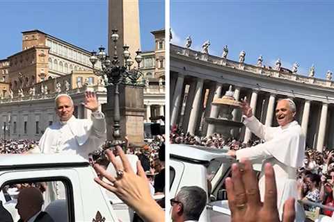 Pope Leo XIV Joins White Sox Chants At Vatican