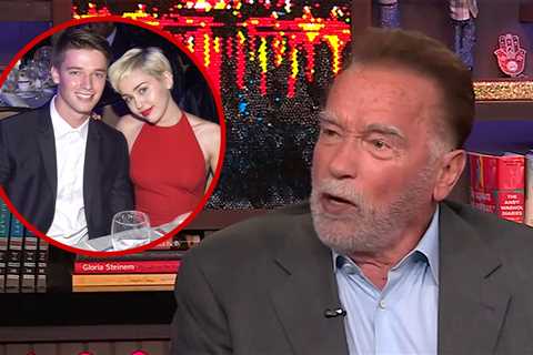 Arnold Schwarzenegger Discusses Son Patrick's Miley Cyrus Romance