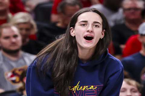 Kelsey Plum takes exception to Caitlin Clark’s sideline antics