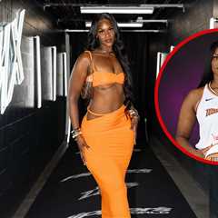 WNBA's Kalani Brown Looks 'Love Island' Ready In Sexy Pre-Game Outfit