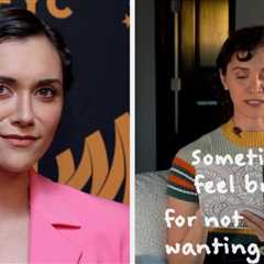 Alyson Stoner Just Reflected On “Worrying” About Being “Broken” For Not Wanting To Have Kids