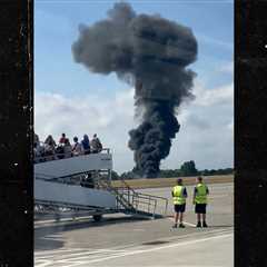 Small Plane Erupts in Fiery Crash at London Southend Airport