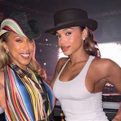 Marjorie Harvey Wears Brown Jean Paul Gaultier x Hermès, Lori Harvey Keeps It Classic in White Tank ..