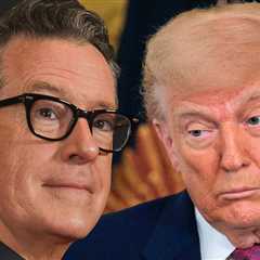 Stephen Colbert Curses Out Donald Trump After He Celebrates 'Late Show' Cancellation