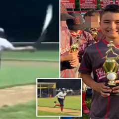 NJ Little League bat-flipper faces game-time decision on playing in championship after ejection
