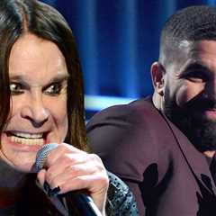 Drake Pours Out Liquor for Ozzy Osbourne, Walks Out to His Classic Anthem