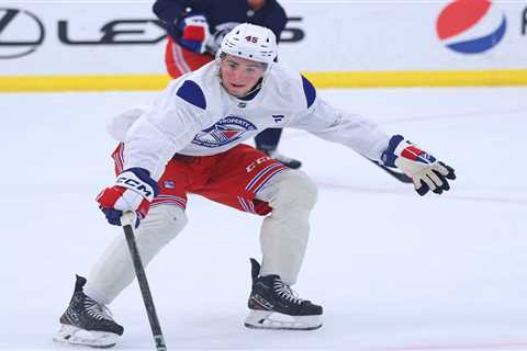 Drew Fortescue isn’t in rush to make Rangers leap from Boston College