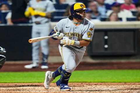 Ex-Yankees top pick makes MLB debut with Brewers — and gets first hit