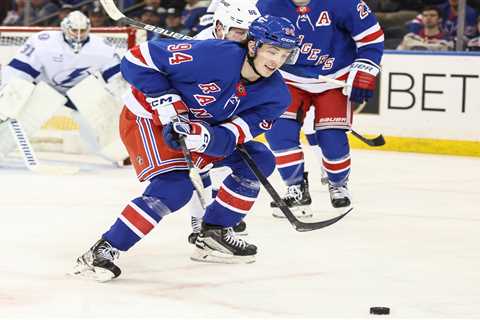 Gabe Perreault ready to take the next big step in his Rangers development