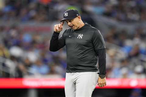 What Aaron Boone said in pep talk to reeling Yankees