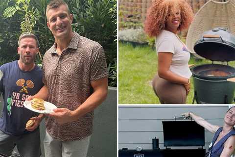 Celebs Flashing Their Grills ... Rob Gronkowski, Brie Larson, More!