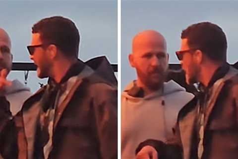 Justin Timberlake Gets Animated With Crew Over Audio Issues at Festival, on Video