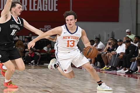 What Tyler Kolek’s been looking for, and hopefully found, with this Knicks’ summer league stint