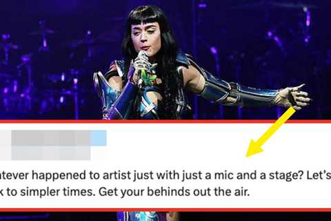 Fans Are Saying Flying Props Should Be Banned After Katy Perry's Terrifying Mid-Air Malfunction