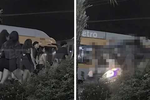 New Video Shows Car Plowing Over People Outside Los Angeles Club