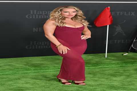 Paige Spiranac dazzles in sheer red dress at ‘Happy Gilmore 2’ premiere