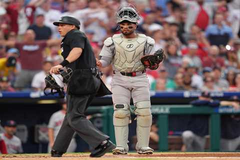Red Sox’s Carlos Narvaez gets called for another catcher’s interference — one day after wild..