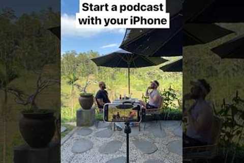 iPhone Podcast Setup | How to Record a Podcast with Just Your iPhone