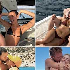 Summer Couples -- Hollywood Heats Up With Sun-kissed Selfies