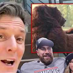 'Happy Gilmore 2' Bear Didn't Know Who Travis Kelce Was While Filming