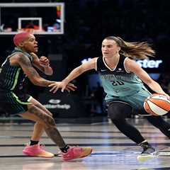 Stars duo’s double-doubles finally give Liberty win over rival Lynx