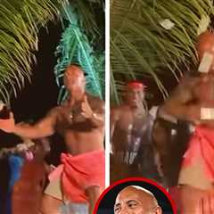 The Rock Dances Samoan Taualuga With Mom, Full Family Tradition on IG