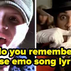 If You Can't Get 15/20 On This Emo Song Quiz, It Probably Was Just A Phase