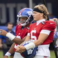 Giants’ Jaxson Dart fervor must give way to Russell Wilson’s here-and-now