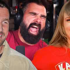 Jason Kelce Congratulates Travis, Taylor Swift On Engagement, 'F*** Yeah!'