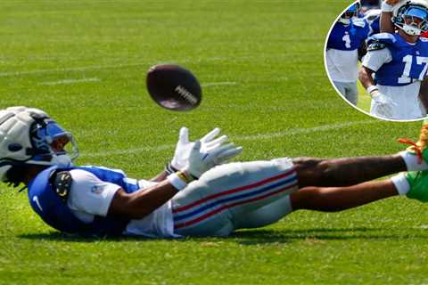 Wan’Dale Robinson’s perseverance rewarded with highlight-reel catch