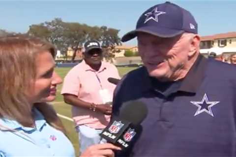 What has surprised Jerry Jones the most about ongoing Micah Parsons contract drama