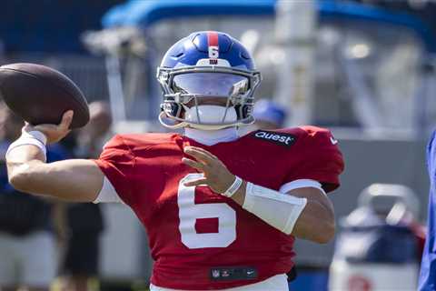 Jaxson Dart to make Giants debut in preseason opener versus Bills