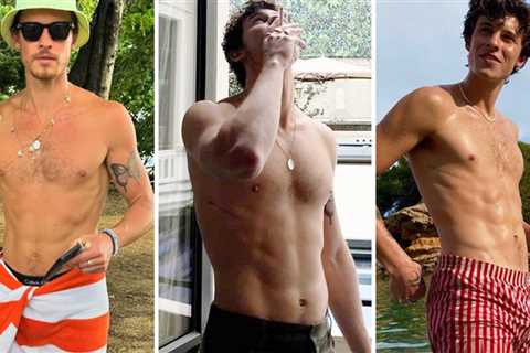 Shawn Mendes' Shirtless Shots To Kick Off The Singer's 27th Bday!
