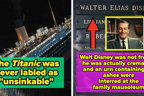 Here Are 17 Very, Very, Very Common Historical Facts That We All Assumed Were True, But Are..