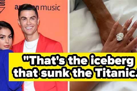 Cristiano Ronaldo Gave Georgina Rodríguez An Engagement Ring The Size Of A Boulder, And People Have ..