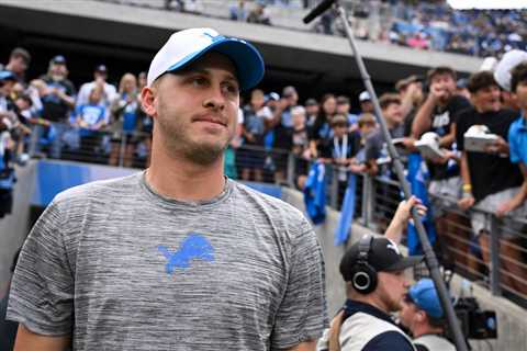 Watch Jared Goff React to Taylor Swift Name-Dropping Him on ‘New Heights’: ‘That Was a Crazy Couple ..