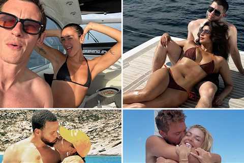 Summer Couples -- Hollywood Heats Up With Sun-kissed Selfies