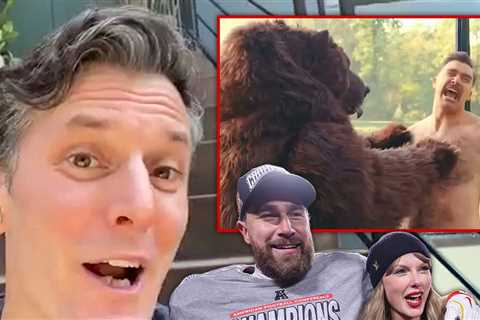 'Happy Gilmore 2' Bear Didn't Know Who Travis Kelce Was While Filming