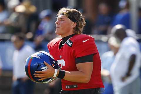 Jaxson Dart set for preseason encore with home debut before his Giants wait eventually begins