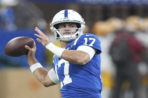 Daniel Jones named Colts’ starting QB after training camp battle with Anthony Richardson