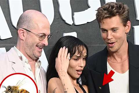 Zoë Kravitz Attacked by Bee On Red Carpet, Austin Butler Saves Her