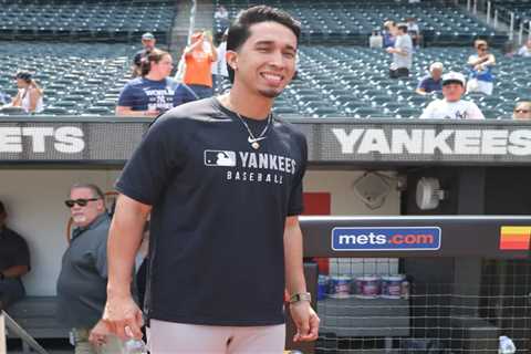 Oswaldo Cabrera is ‘kiling the rehab’ in hopes of return to Yankees this season