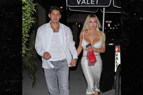 Ryan Garcia, Andrea Celina Show PDA At L.A. Hotspot After Reconciliation