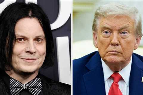 Jack White Fired Back At The White House Calling Him Washed Up After He Criticized Trump's Gaudy..