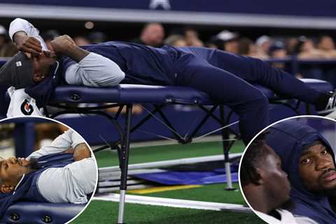 Micah Parsons eats pregame nachos, rests on medical table as Cowboys contract drama takes wild turn